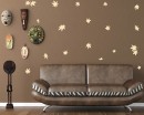 Maple Leaves Pattern Wall Decal Nursery Modern Vinyl Sticker